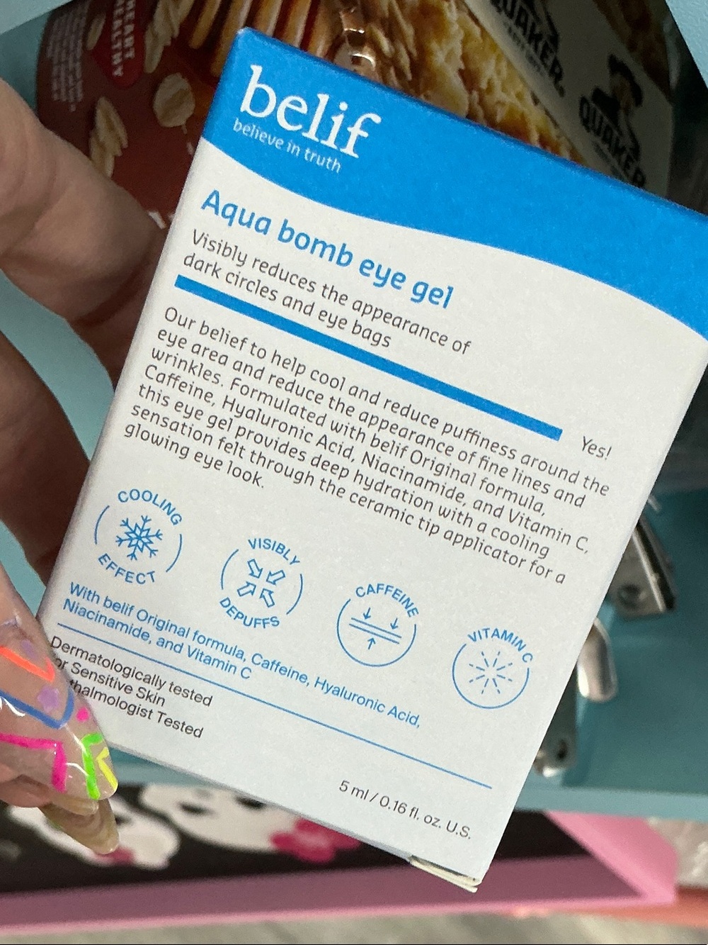 belif Aqua Bomb Eye Gel - 5ml